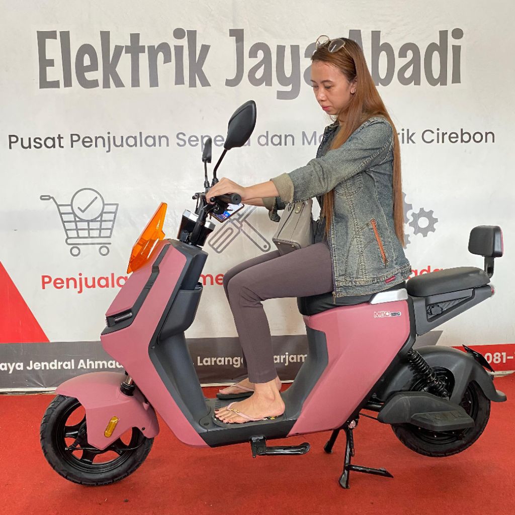 TERLARIS SEPEDA LISTRIK U-WINFLY M60L TERBARU LITHIUM 48V 12AH DENGAN DINAMO 600 WATT