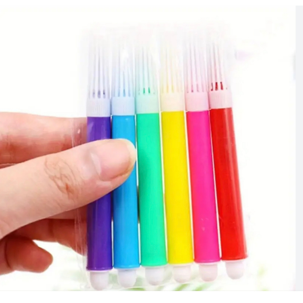 

Spidol Pensil Warna 6 Pcs Mini