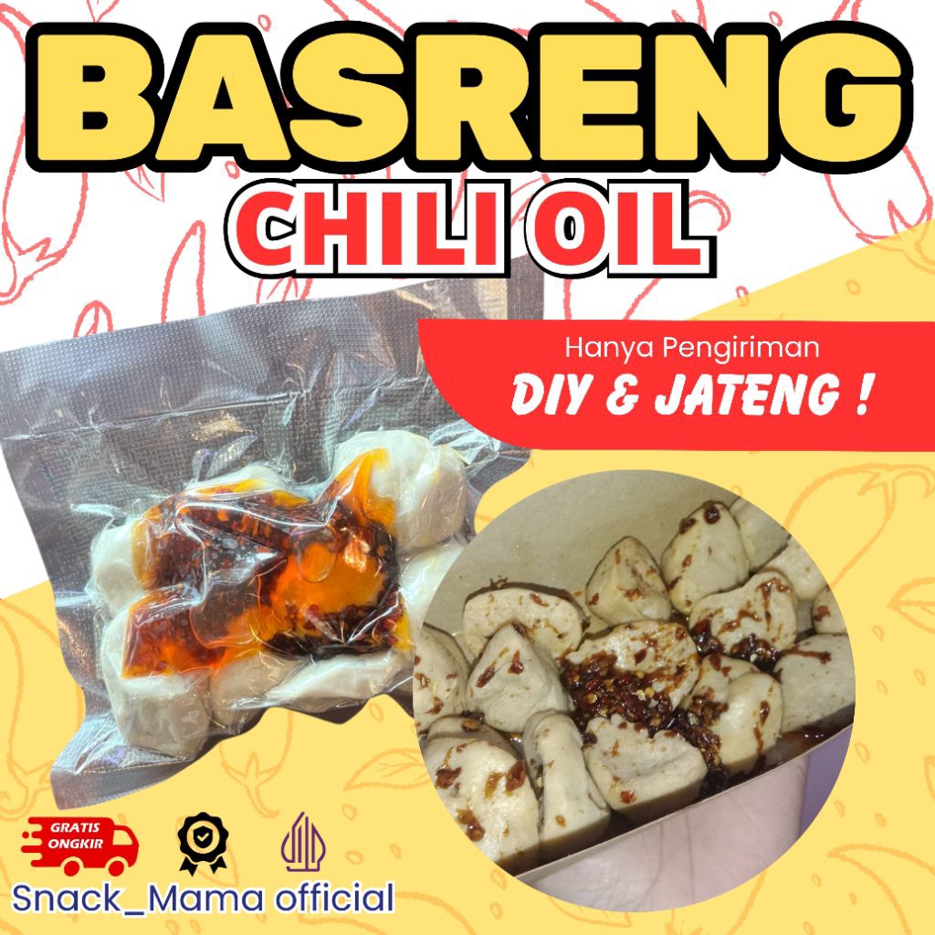 

Snack Mama - Basreng Chili Oil Isi 10 Butir