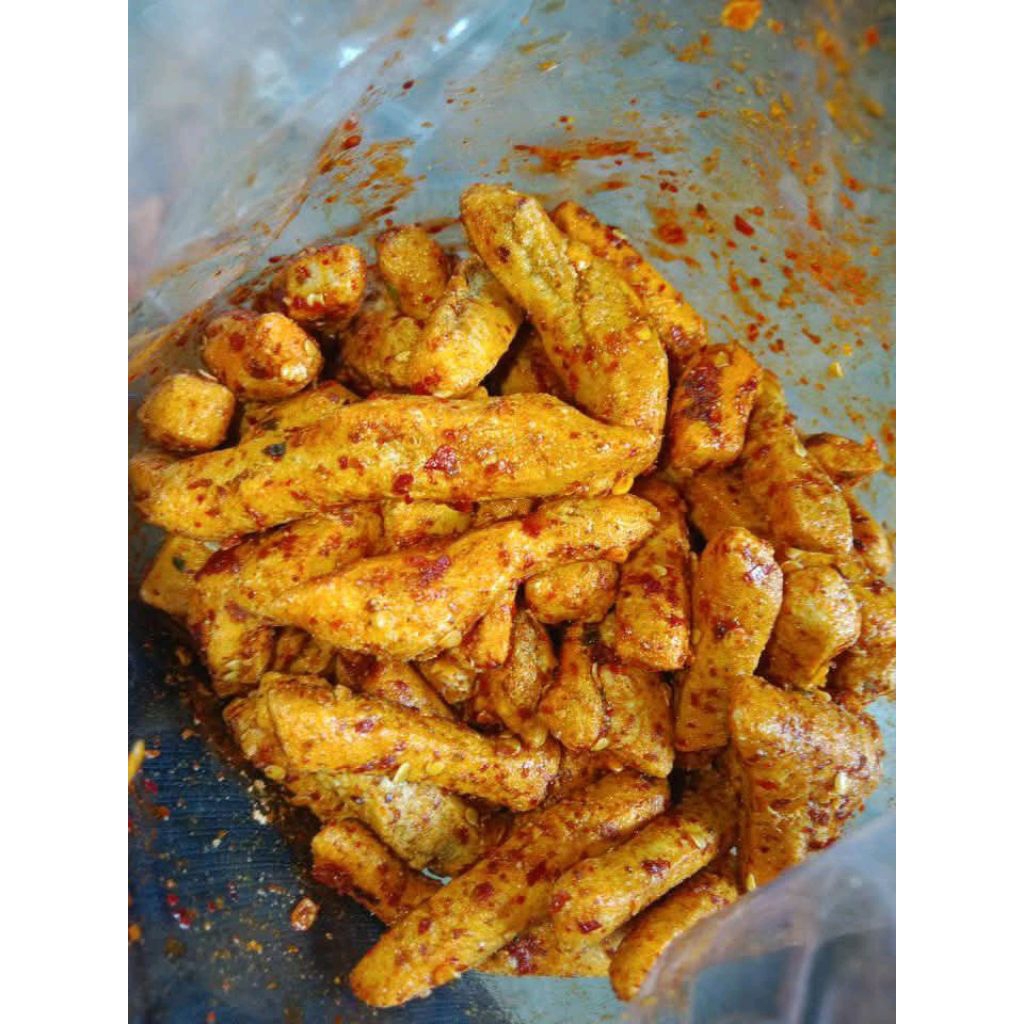 

seblak kering basreng pedas gurih