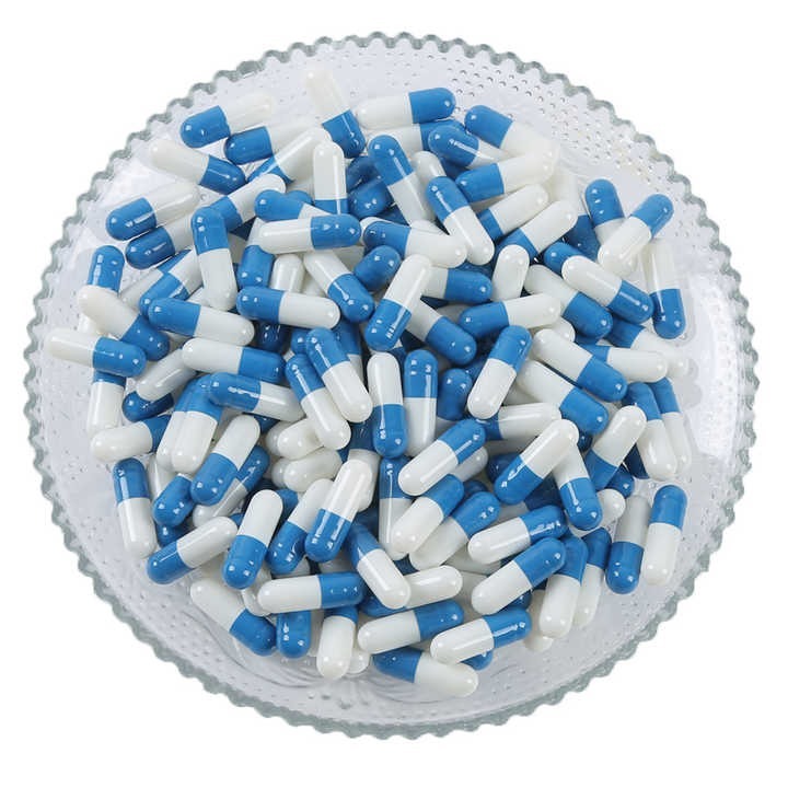 Kapsul Kosong Biru Putih  / Cangkang Kapsul / Kapsul Obat / Kapsul Gelatin Sapi