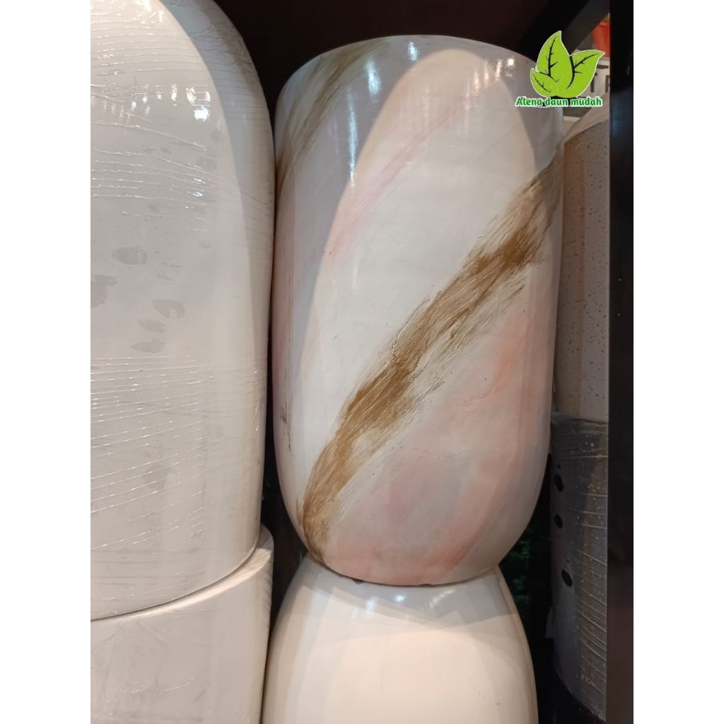 pot keramik asli ukuran 30cm