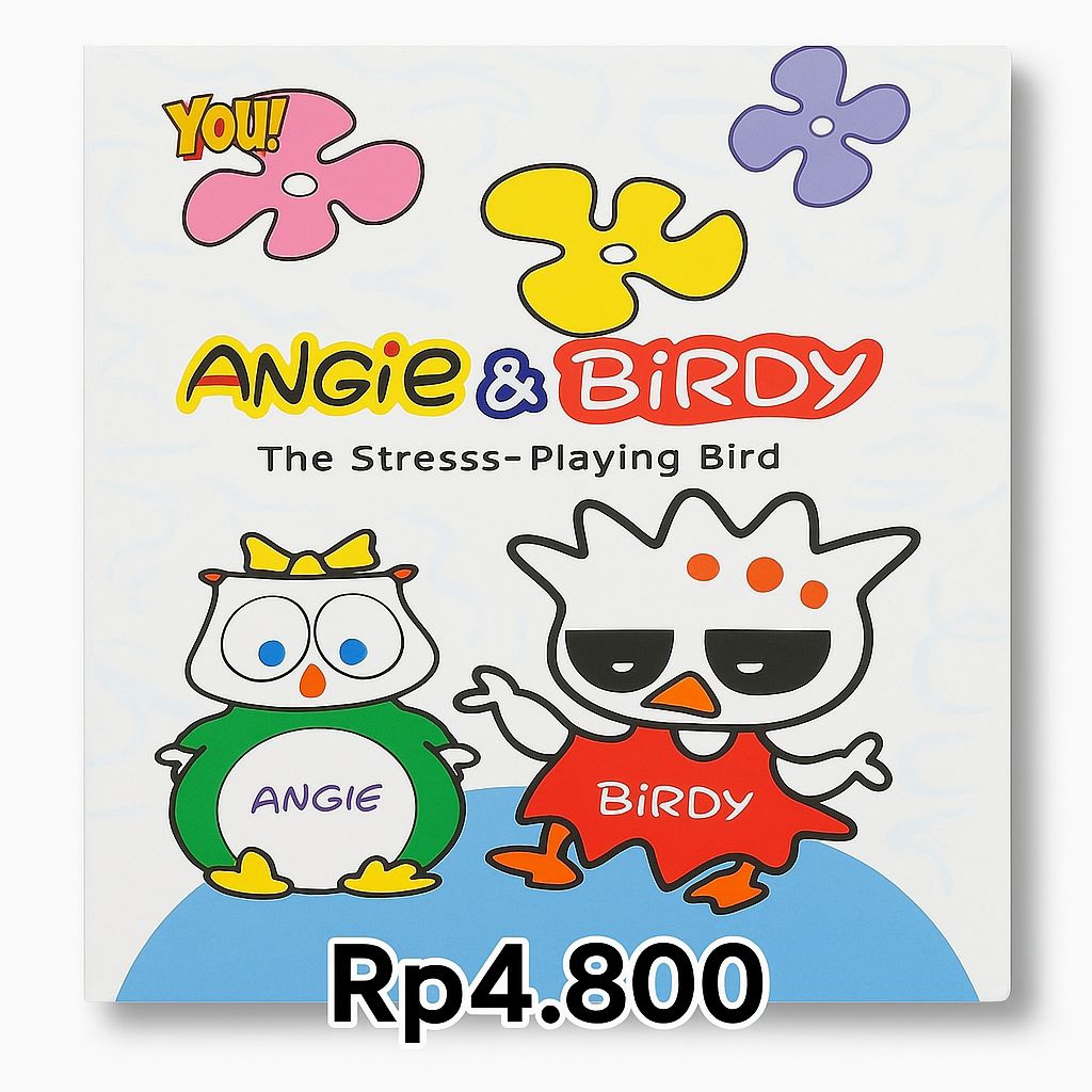

Buku Tulis Anak "Angie & Birdy" – The Stress-Playing Bird