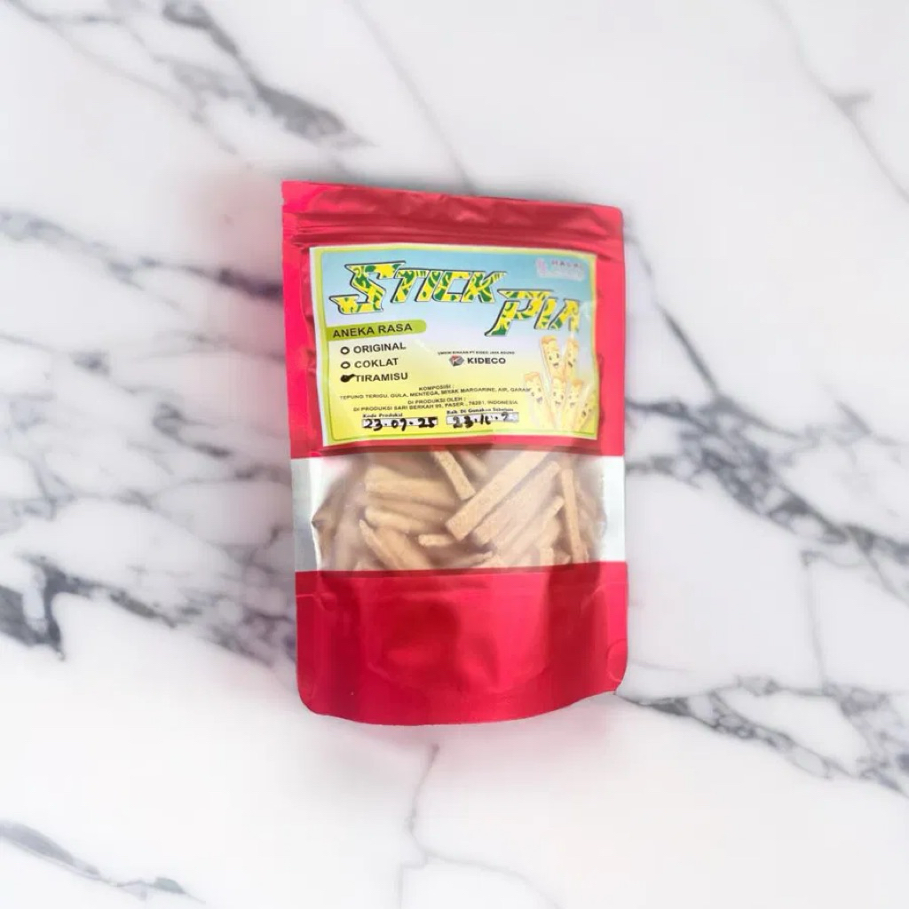 

Stik Pia Kering Aneka Rasa – Coklat, Tiramisu, Original | Camilan Renyah Tradisional