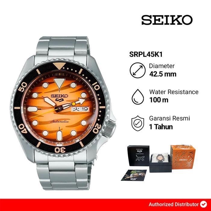 Seiko 5 Sports SRPL45K1 Indonesian Exclusive Model - Limited Edition of 1000pcs, Recommended TWNC In