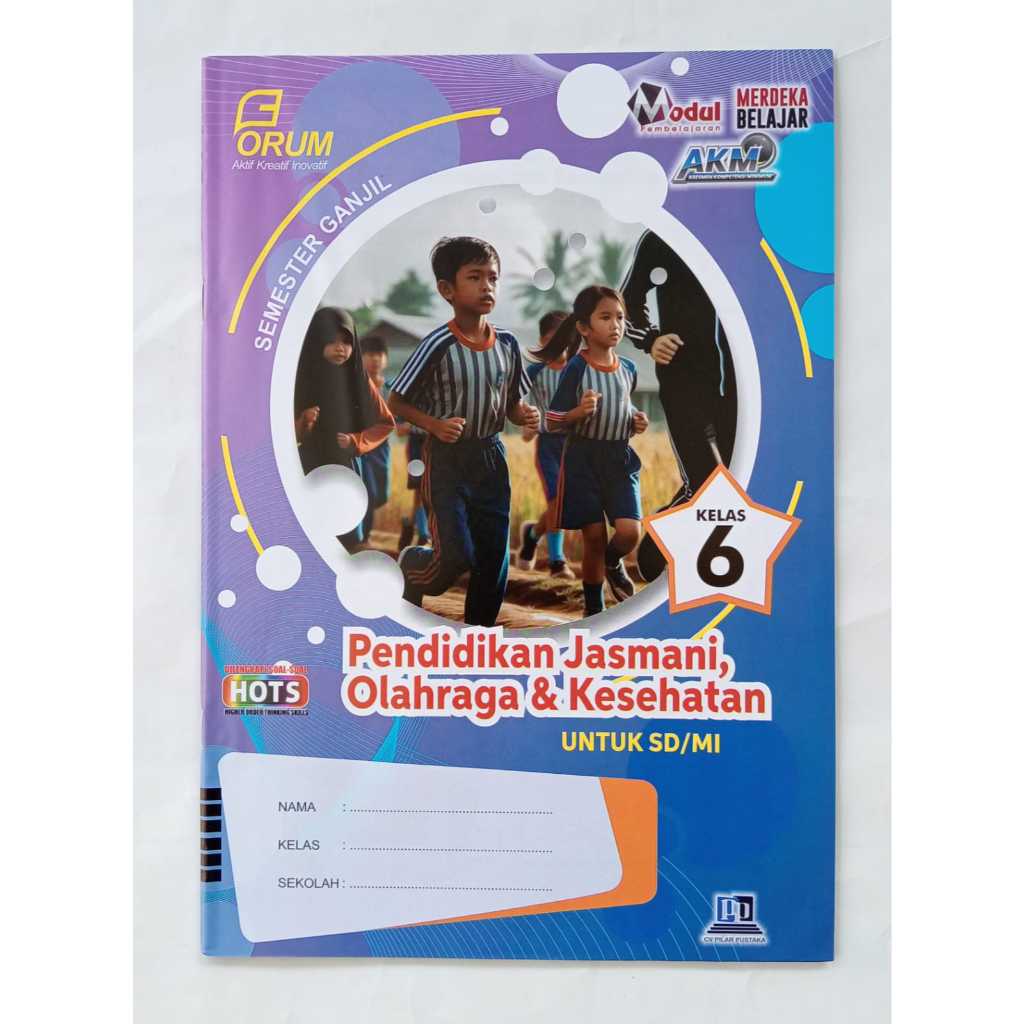Buku Modul PJOK Kelas 6