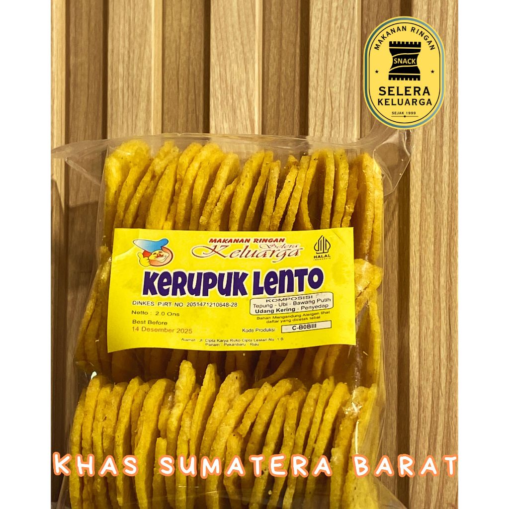 

KERUPUK LENTO RENYAH KHAS SUMATERA BARAT | SNACK SELERA KELUARGA PEKANBARU