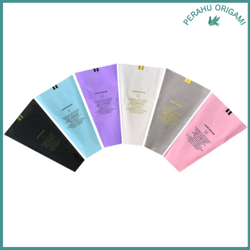 

PACK 50 Plastik Bunga Mawar Tangkai Per Satuan / Plastik OPP Buket Florist SF03