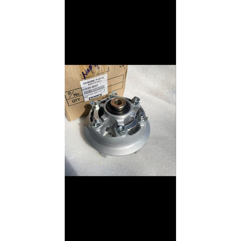 Dudukan gear belakang kawasaki athlete