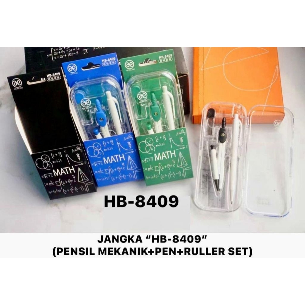 

SET JANGKA LENGKAP AE HONGBO HB-8409 ALAT GAMBAR TEKNIK & MATEMATIKA SEKOLAH
