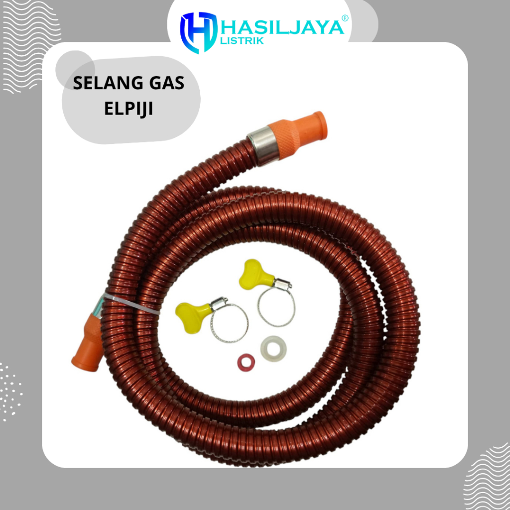 INCHRISTO SELANG GAS BAJA LPG 1.8 MTR / SELANG GAS BAJA PREMIUM