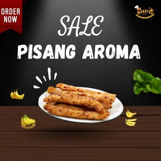 

SALE PISANG AROMA 250g / 500g – Renyah Manis Karamel | Lumpia Pisang Stik Camilan Oleh-Oleh