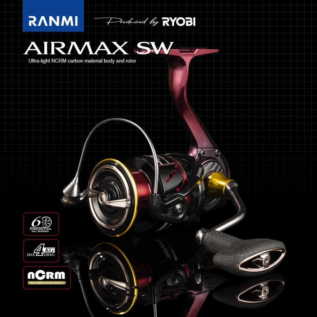 REEL RYOBI RANMI AIRMAX SW