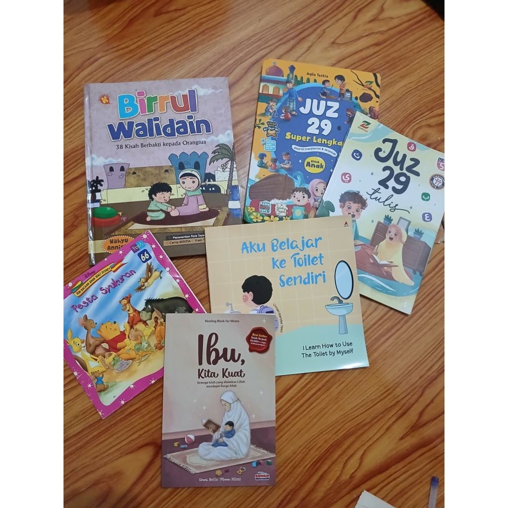 Buku Anak Preloved Bekas