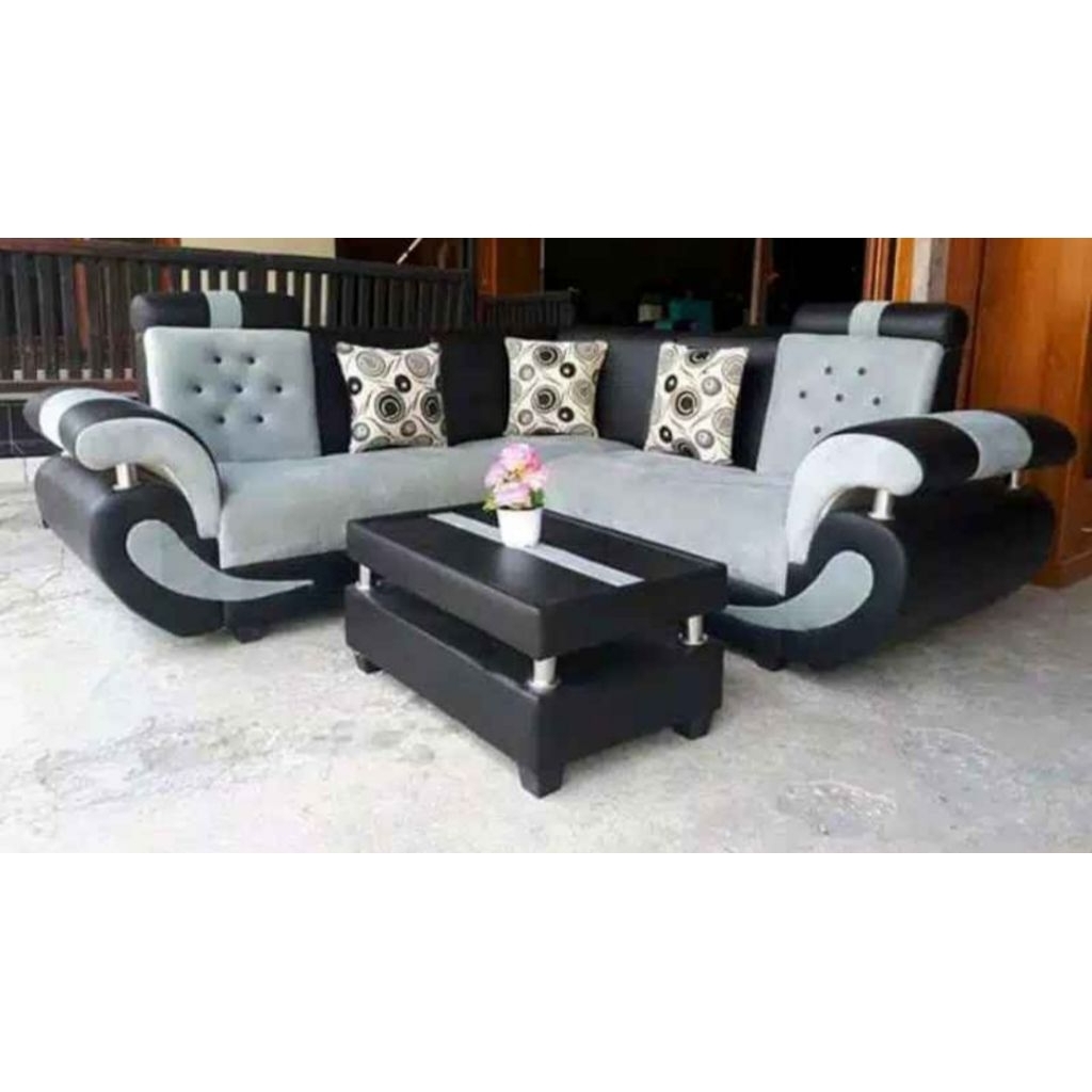sofa sudut modern minimalis