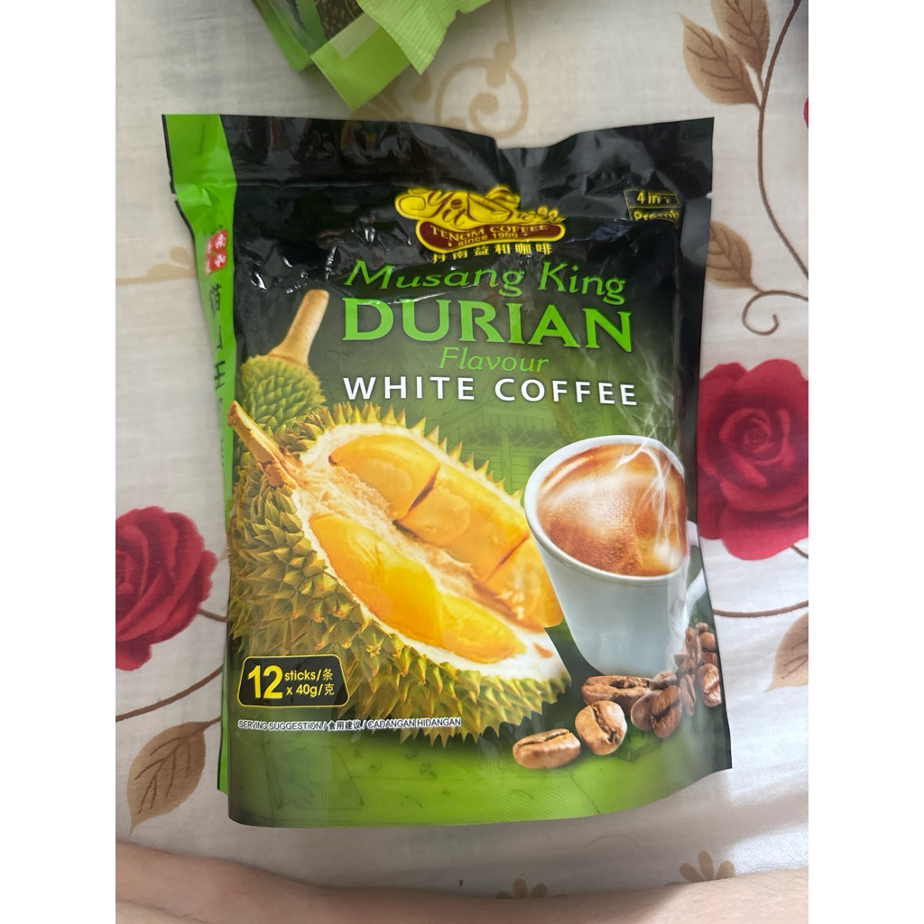 

YIT FOH TENOM MUSANG KING DURIAN WHITE COFFEE