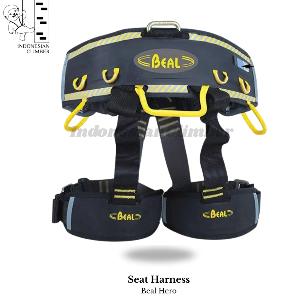 Seat Harness Beal Hero Half Harness Original Climbing Panjat Tebing Rope Acces