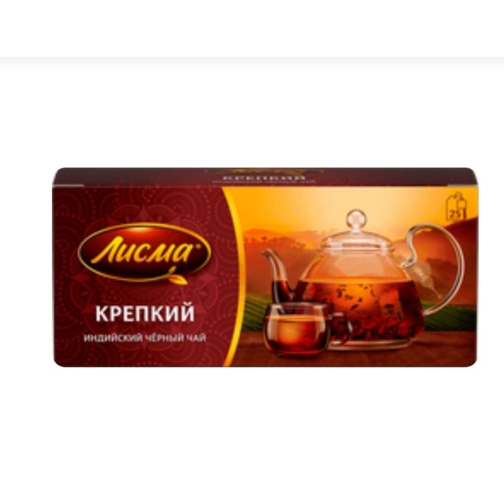 

LISMA Russian Strong Black Tea - teh hitam Russia isi 25 tea bags