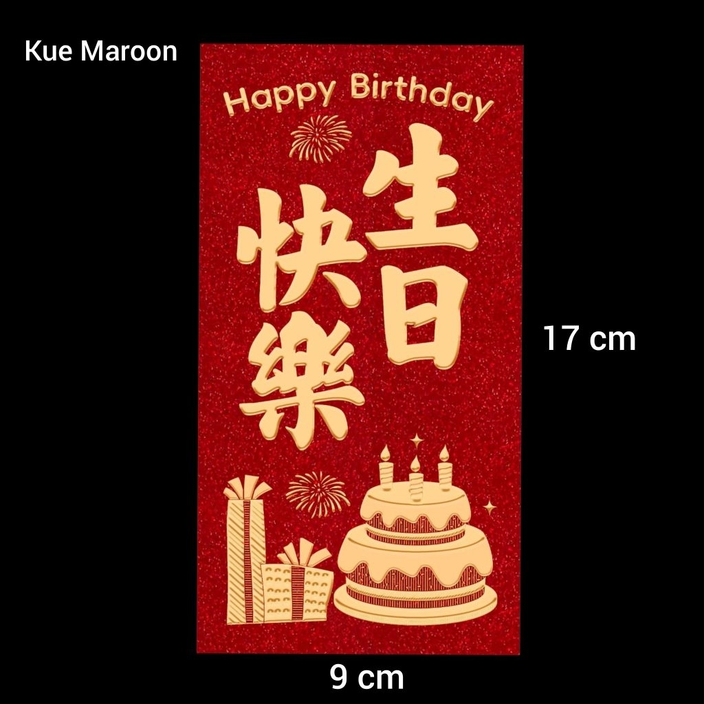 

Angpao Ulang Tahun Panjang, Angpao Happy Birthday