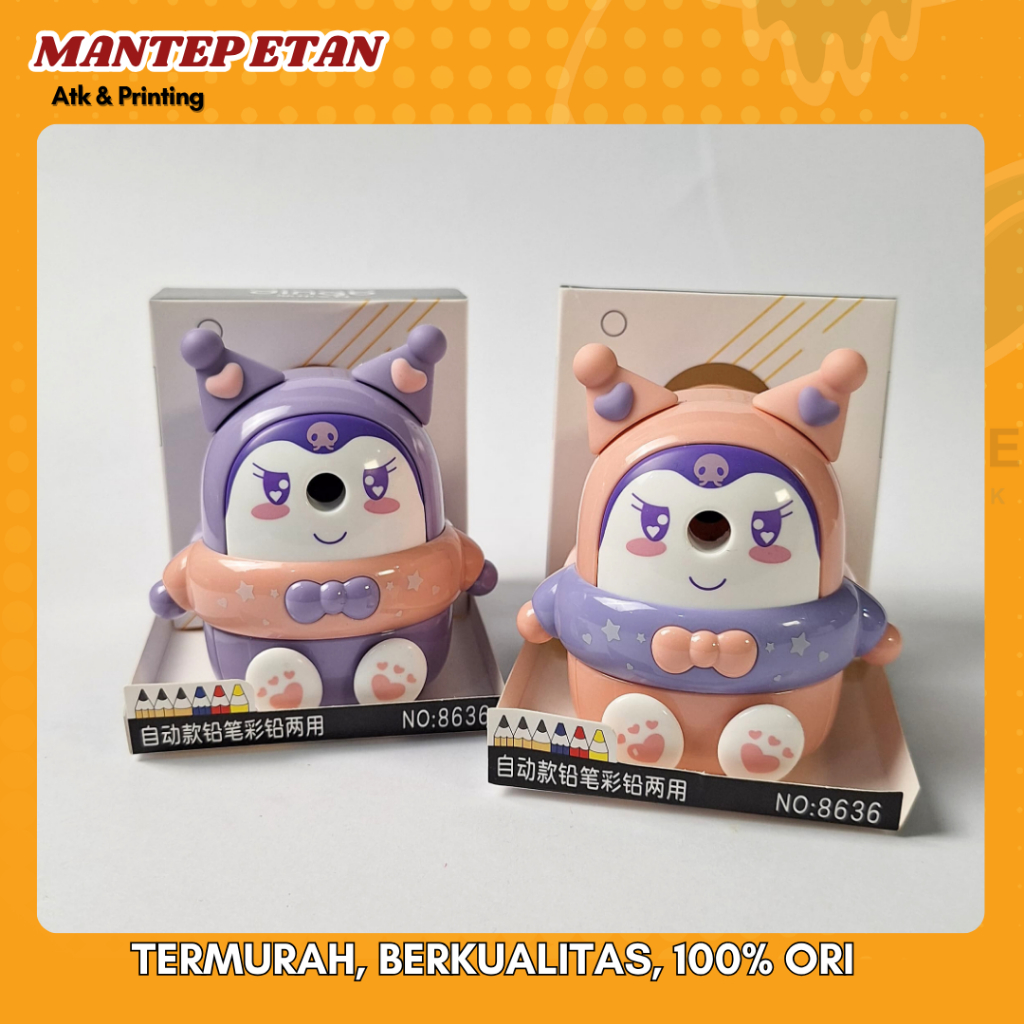 

RAUTAN MEJA/RAUTAN SERUT PUTAR KUROMI UNGU/PINK DINGB