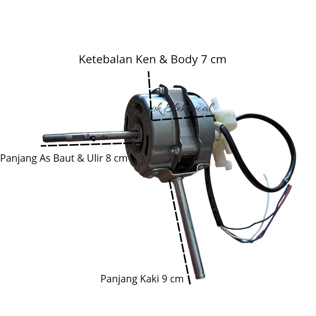 Dinamo Kipas Angin Advance 3 in 1 Double Bearing | Dinamo Kipas Angin Bearing