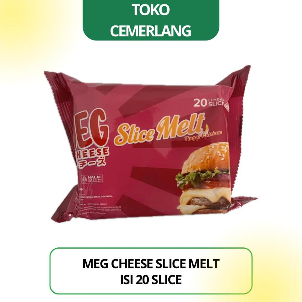 

Keju Meg Cheese Slice Melt isi 20 slice
