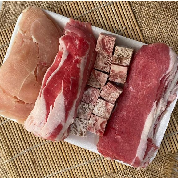 

BBQ 2 Package Beef Slice Grill Shabu Hotpot