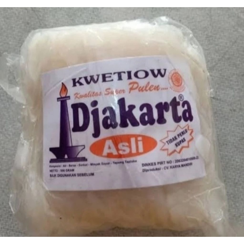 

Kwetiaw Djakarta 500gr