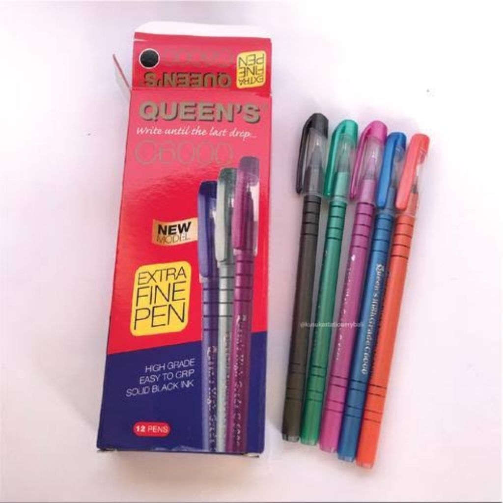

pena satuan /pulpen queen"s