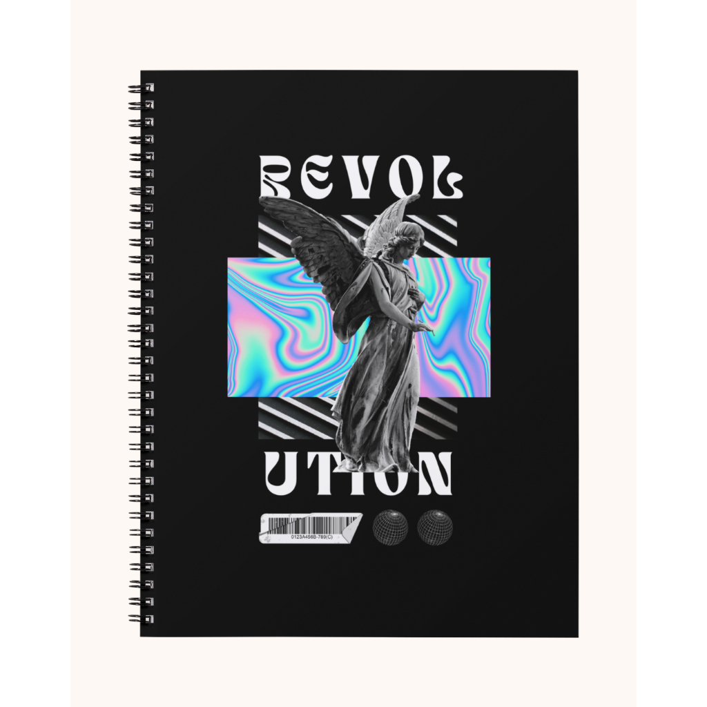 

Notebook Reflektif A5 Spiral – 50 Halaman Hitam Putih | HVS 80gsm & 100gsm – Revol
