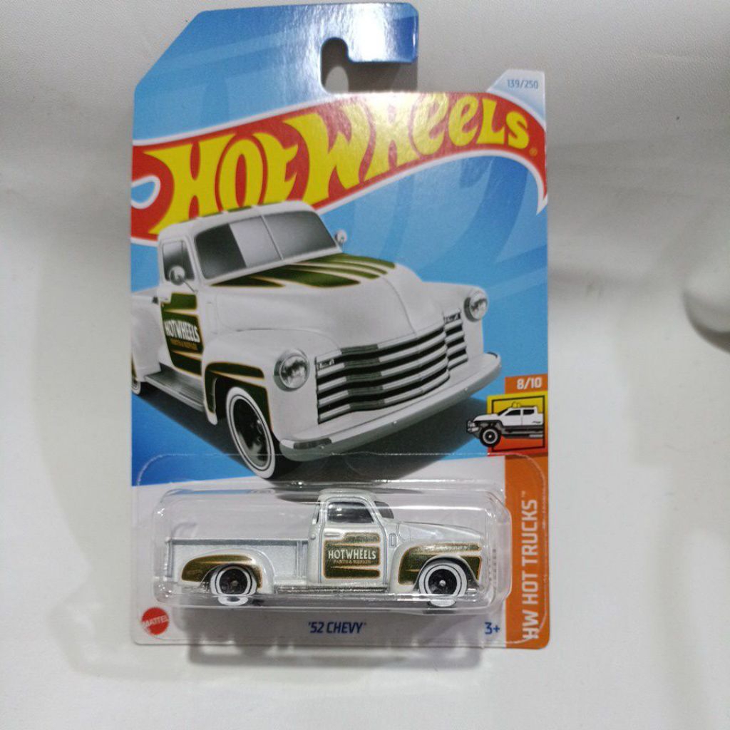 HOT WHEELS 52 CHEVY PUTIH