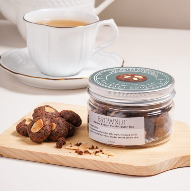 

BROWNUT COOKIES (Diabetes Friendly, Vegan, Gluten Free)