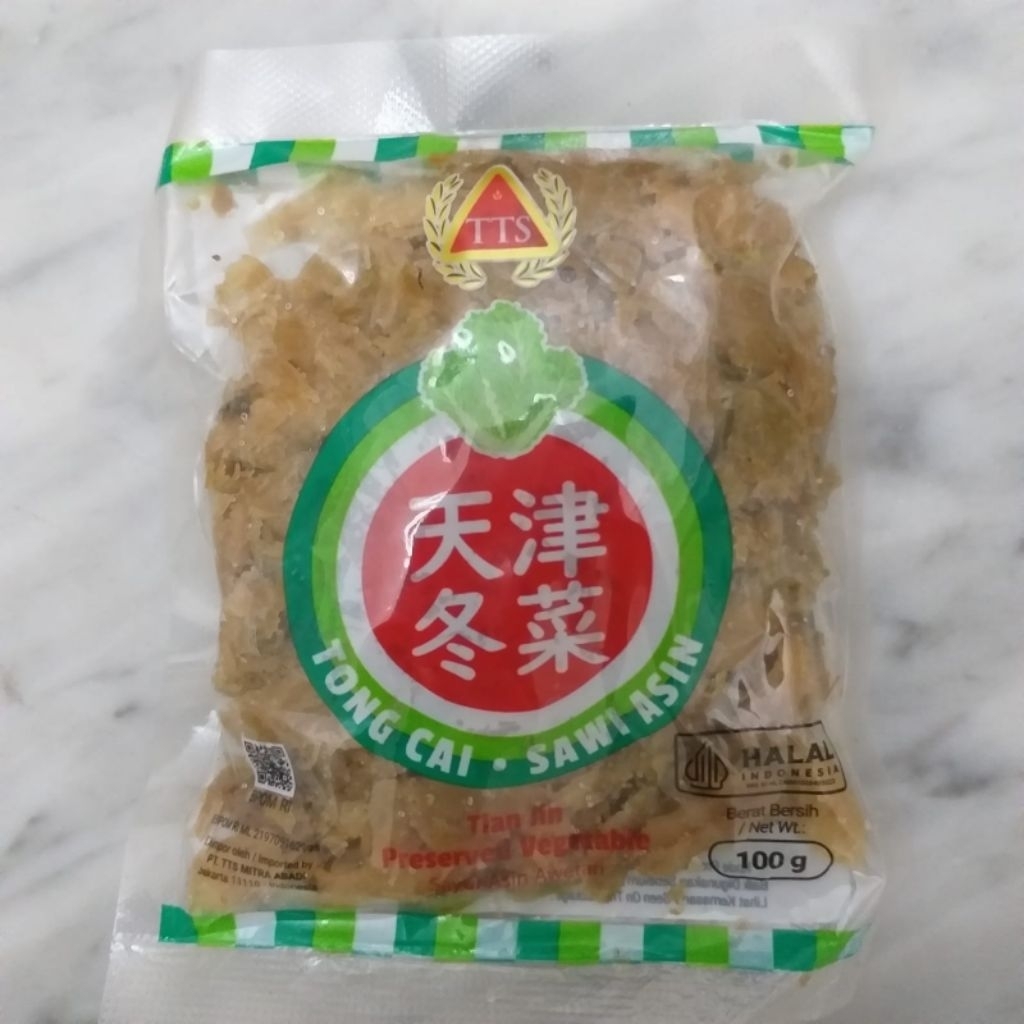 

TTS Sawi Asin Tongcai / Preserved Vegetable 100 gram