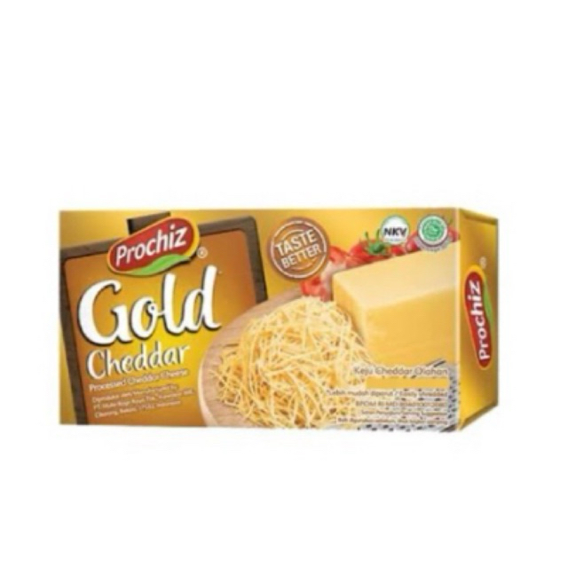 

Keju Prochiz Cheddar Cheese Gold 160gram