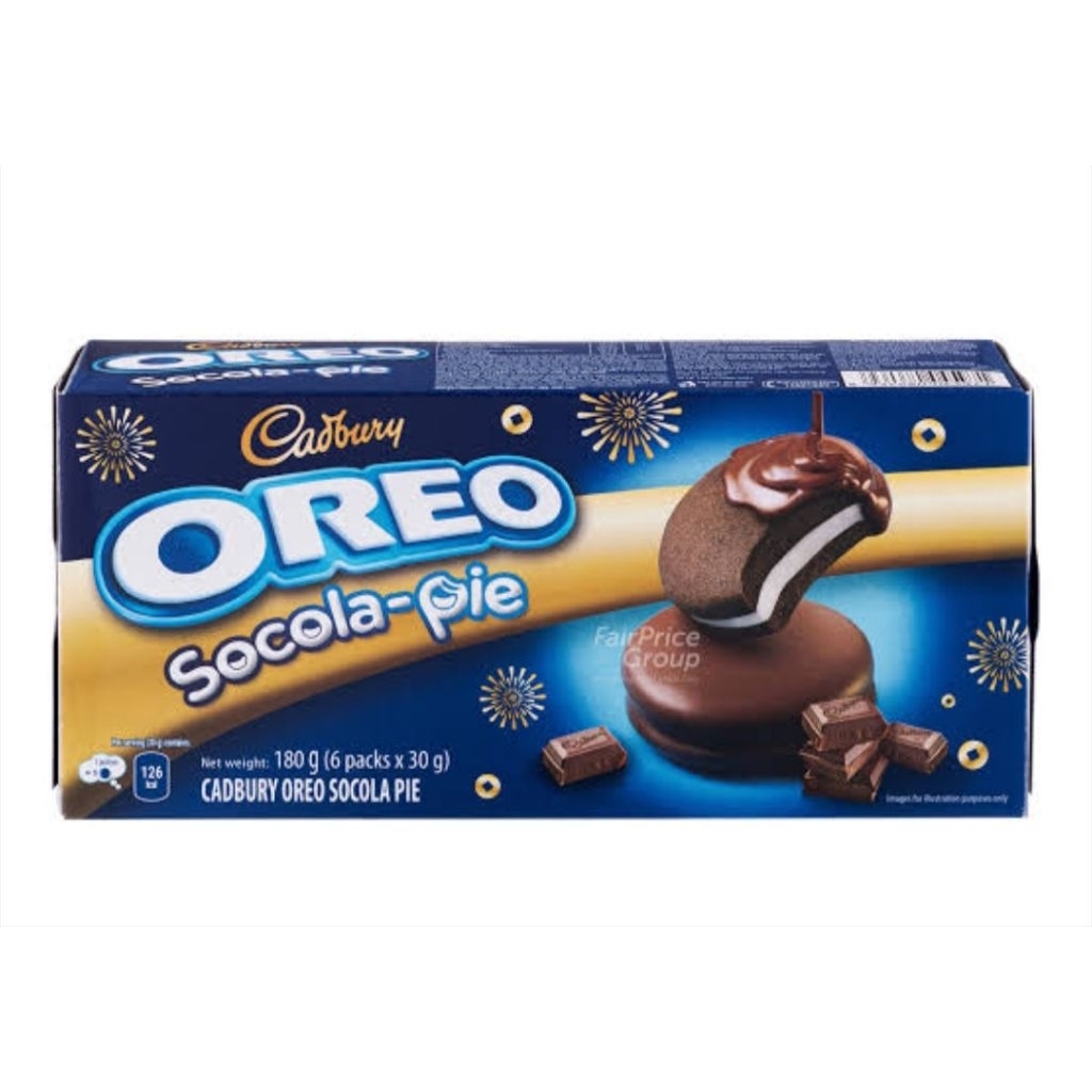 

OREO SOCOLA PIE ORIGINAL SINGAPORE PER BOX RASA VANILLA CHOCO