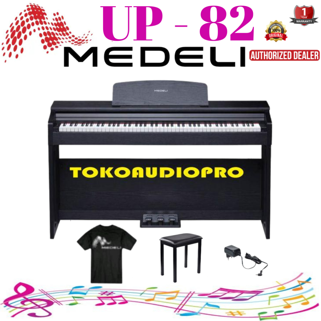Piano Medeli UP82 88-Keys Digital Piano Medeli UP-82 Original