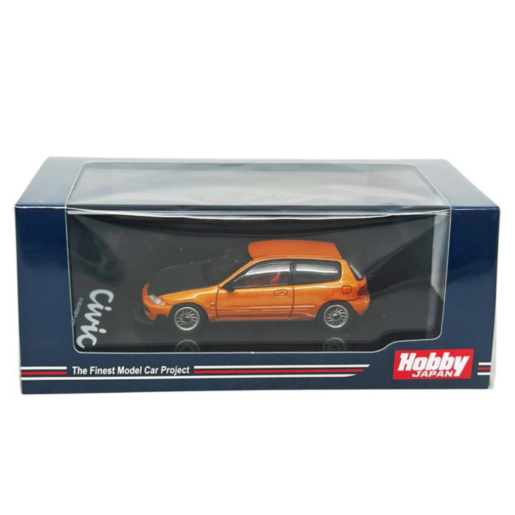Hobby Japan 64 Honda Civic EG6 Orange Metalic