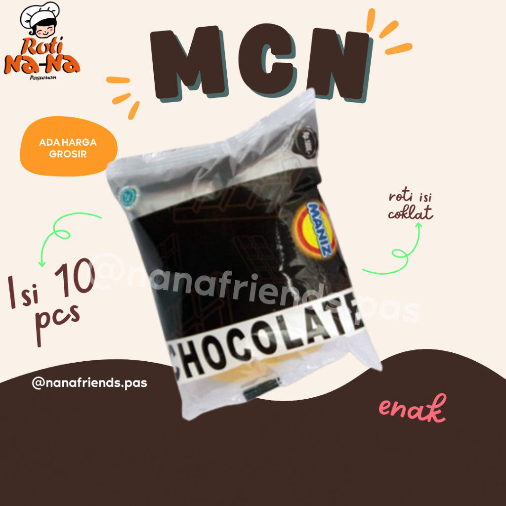 

MCN Roti Friend's Bakery isi 10 pcs