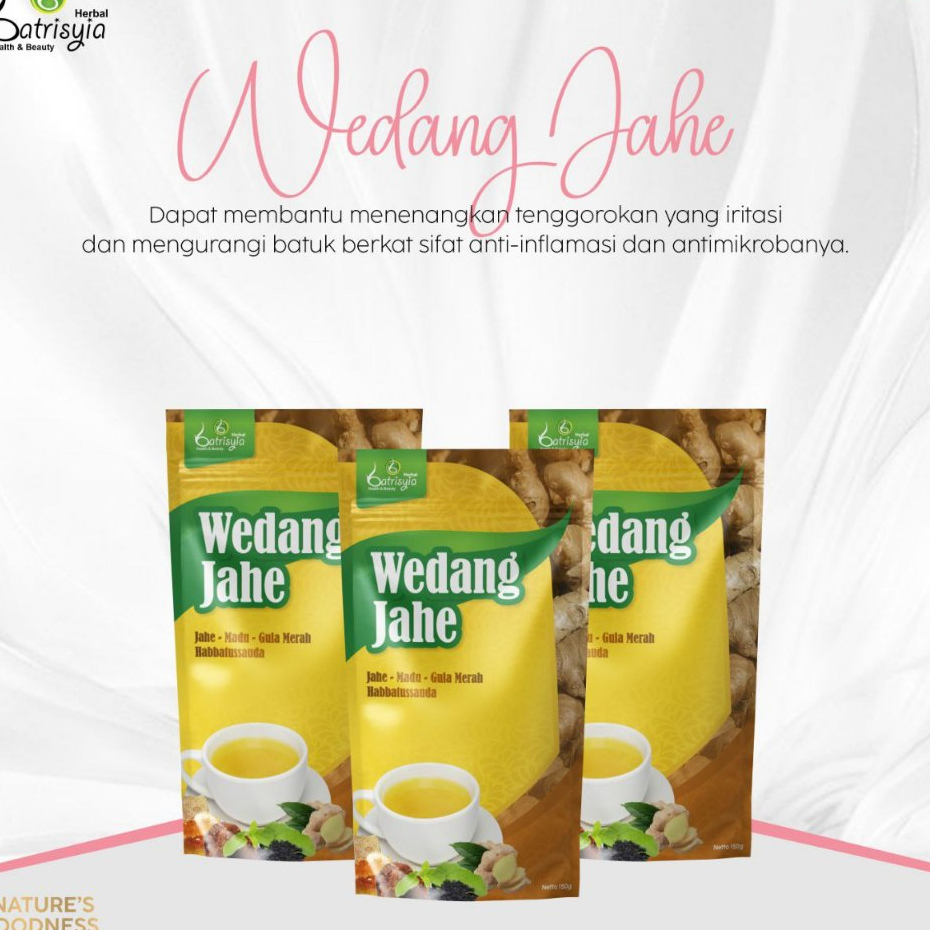

Batrisyia Wedang Jahe 150gr with Gula Aren