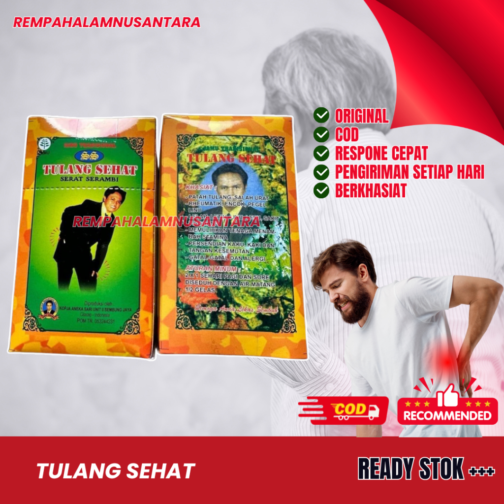 

Jamu Serbuk Tulang Sehat Original 100%