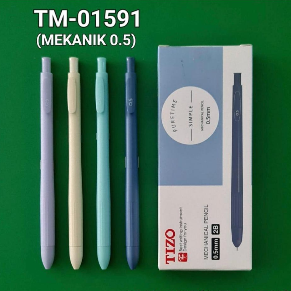 

Tizo Mechanical Pencil 2B / TM-01591 Pensil Mekanik 0.5mm