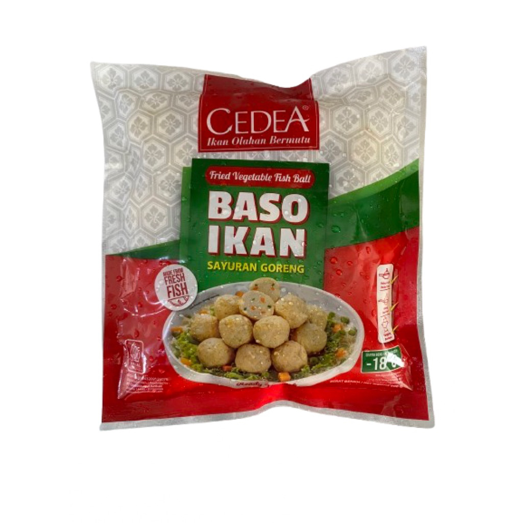 

Cedea Baso Ikan Sayuran Goreng 500gr