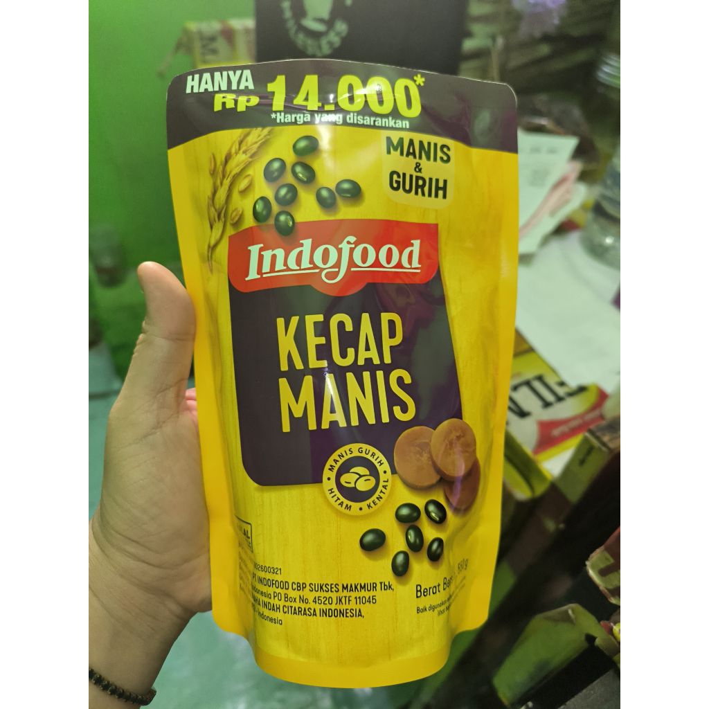 

Indofood Kecap Manis & Gurih 550 Gram