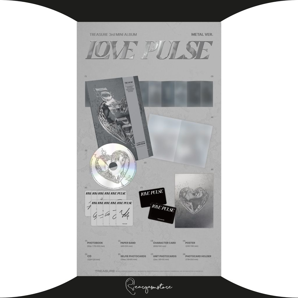 TREASURE - LOVE PULSE (PHOTOBOOK VER)