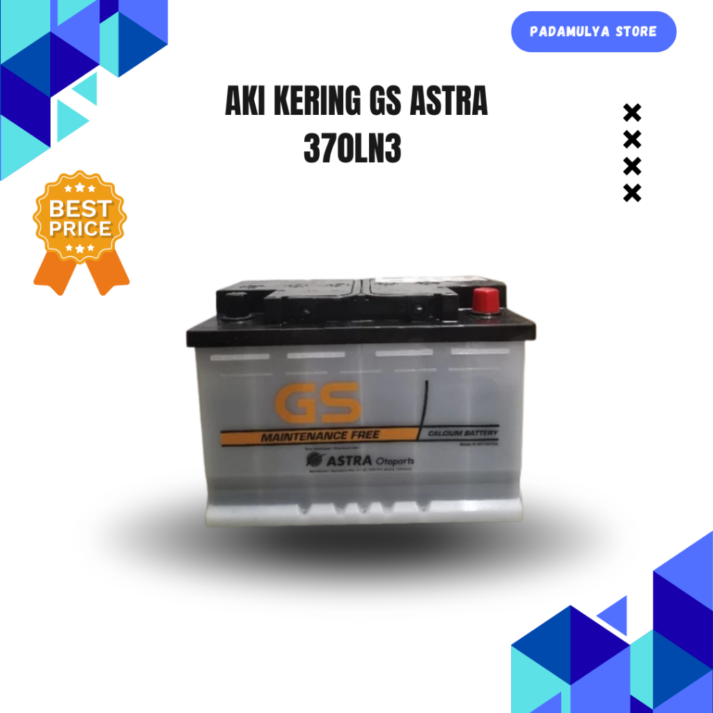 Aki Kering GS Astra 370LN3 All New Fortuner Diesel Innova Reborn