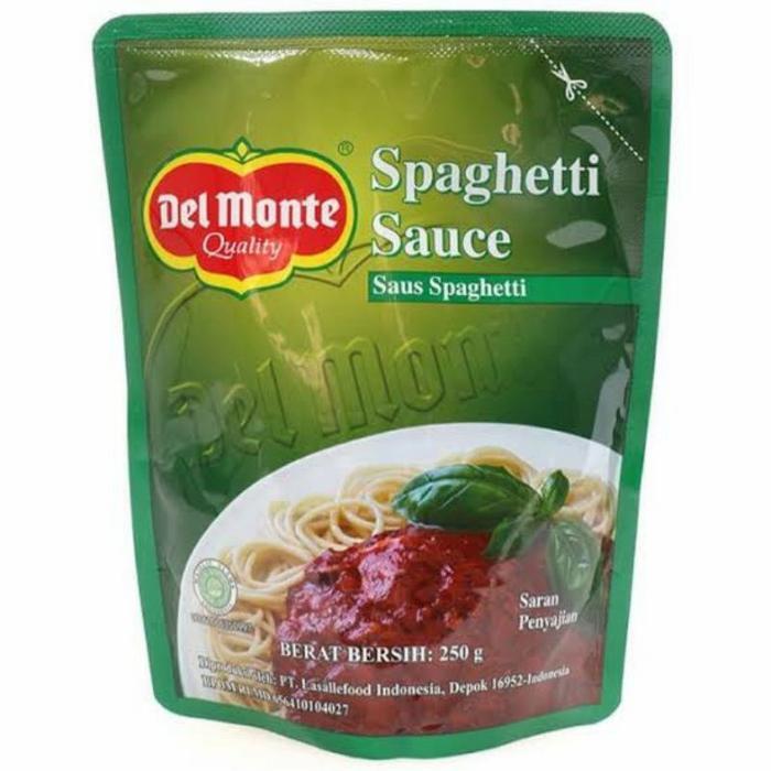 

Del monte satu spaghetti Bolognese saus 250gr