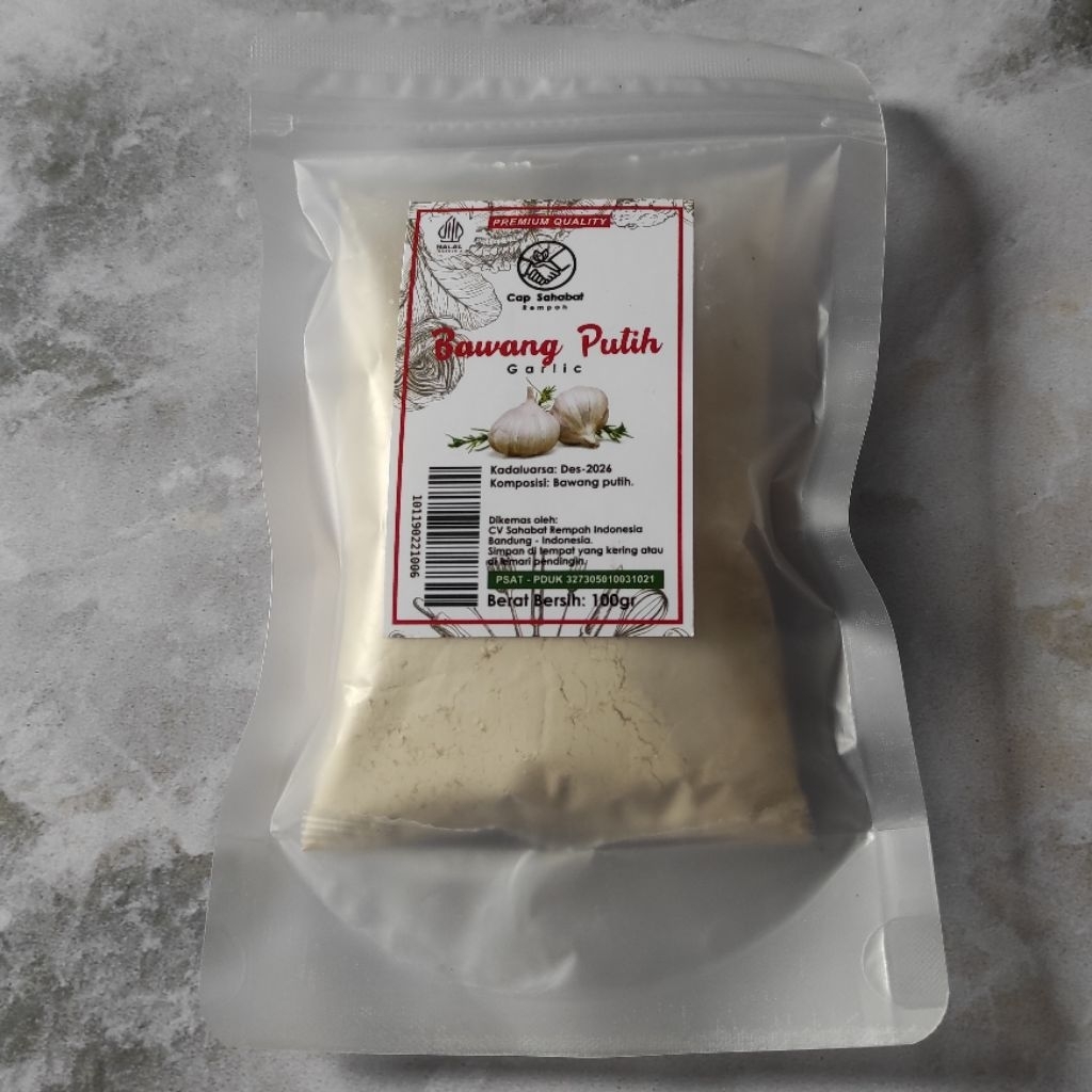 

Bawang Putih Bubuk 100gr / Garlic - Nora Healthy Food
