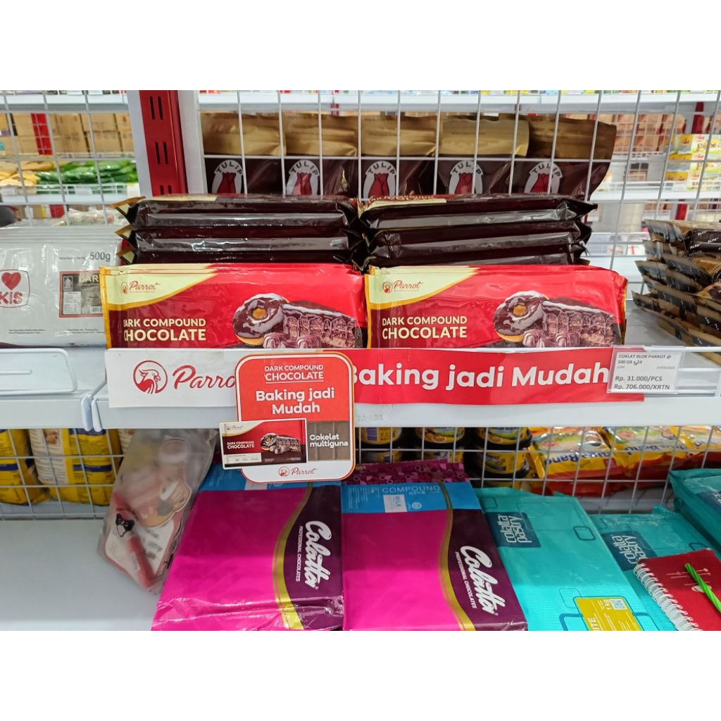 

COKLAT BLOK PARROT 500GR