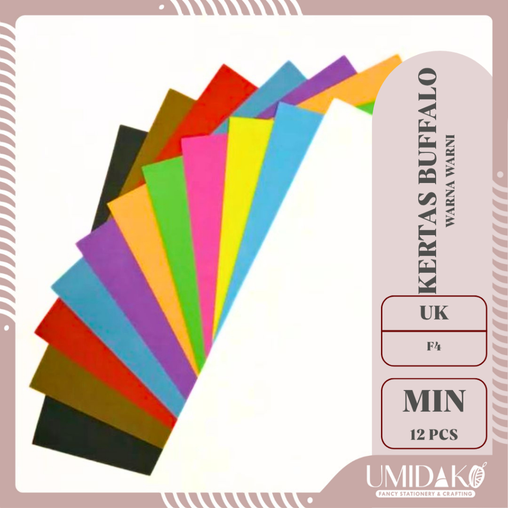 

[UMIDAKO] BUFFALO FOLIO / KERTAS BUFFALO