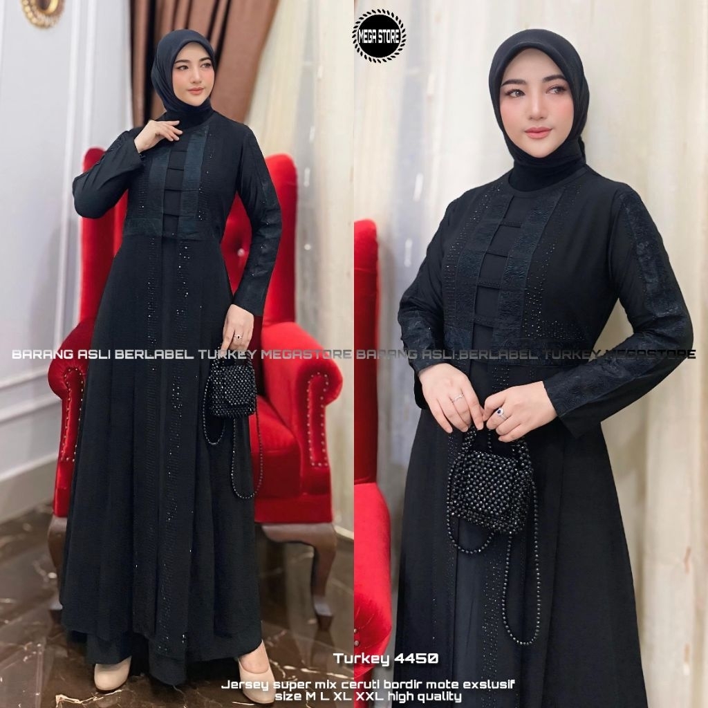 Abaya Turkey 2237 Swarouzsky Busui Fashion Busana Muslim Gamis Turki Putih Jumbo Terbaru